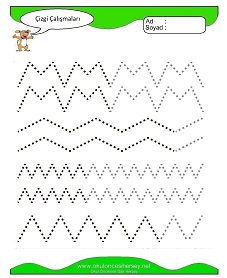 Çizgi Çalışma Sayfaları